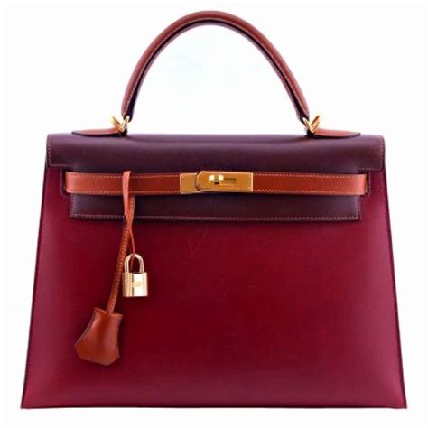 Hermes Kelly Bag Tricolor .